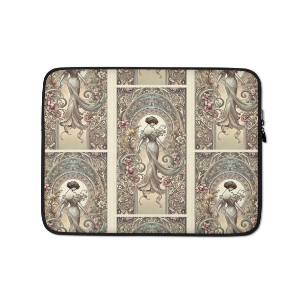 Miss Art Nouveau Laptop Sleeve