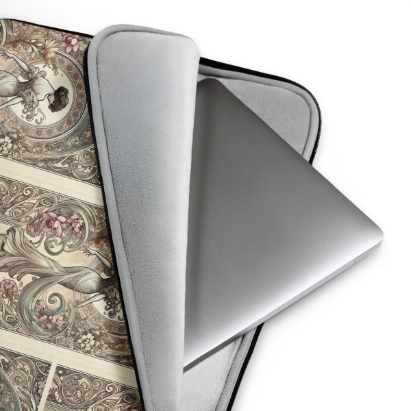 Miss Art Nouveau Laptop Sleeve