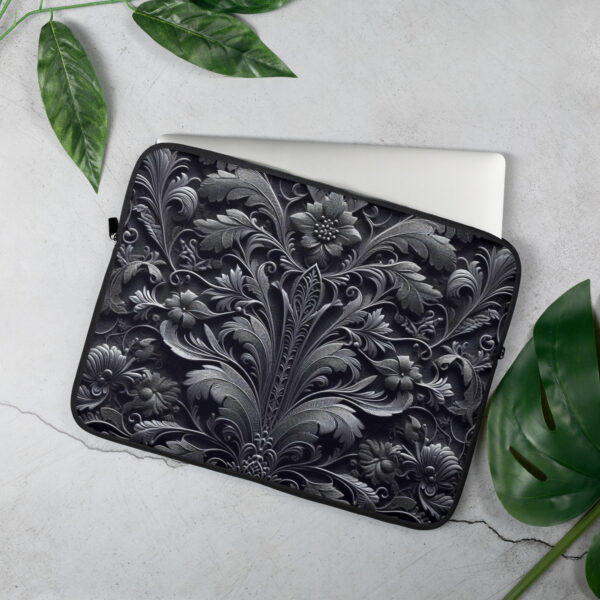 Midnight Blossom Laptop Sleeve