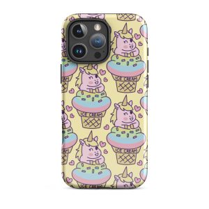 Unicorn Ice Cream iPhone Case