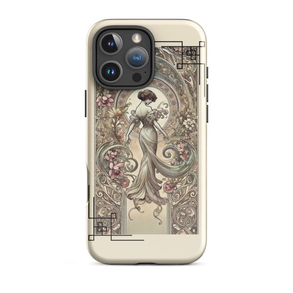 Miss Art Nouveau iPhone Case