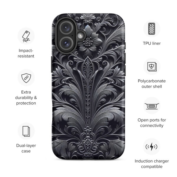 Midnight Blossom iPhone Case