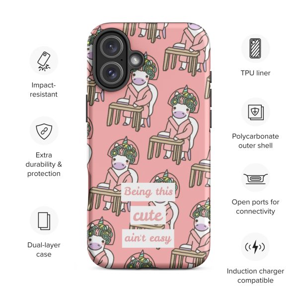 Being This Cute Ain’t Easy iPhone Case