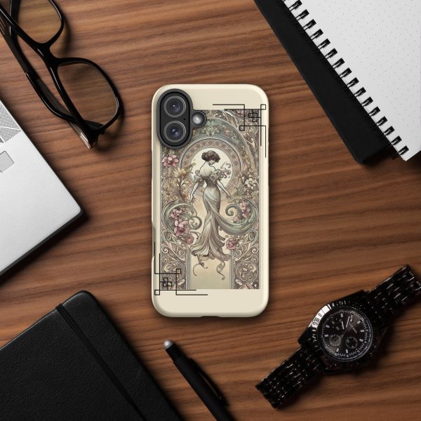 Miss Art Nouveau iPhone Case