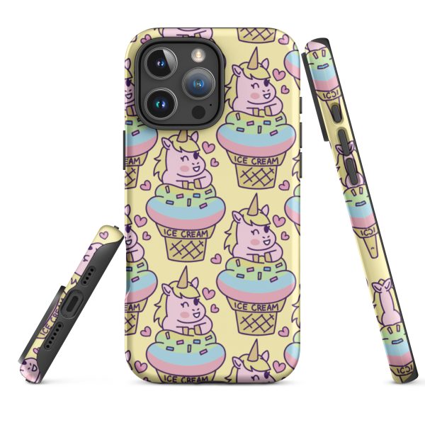 Unicorn Ice Cream iPhone Case