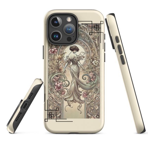 Miss Art Nouveau iPhone Case