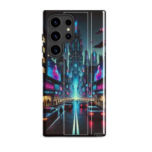 Cyberpunk City Samsung Case