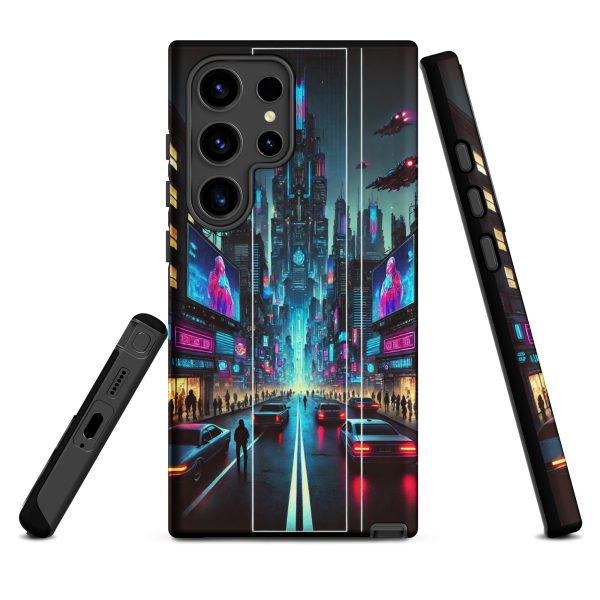 Cyberpunk City Samsung Case