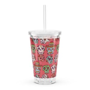 Day of the Dead Parade Reusable Tumbler