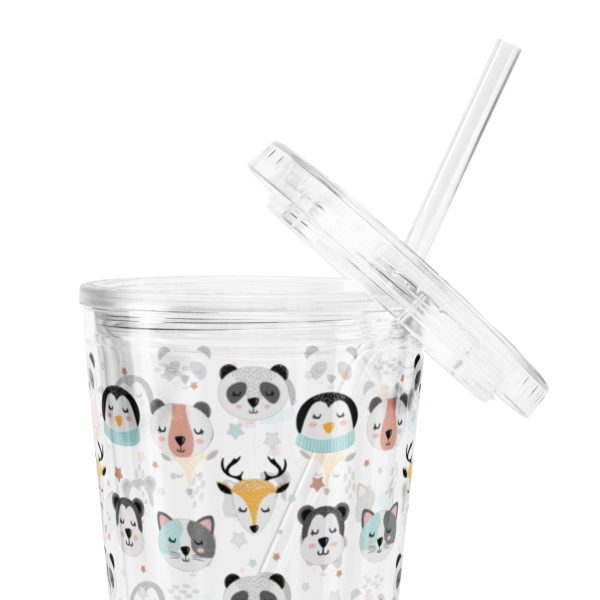 Wildlife Parade Reusable Tumbler