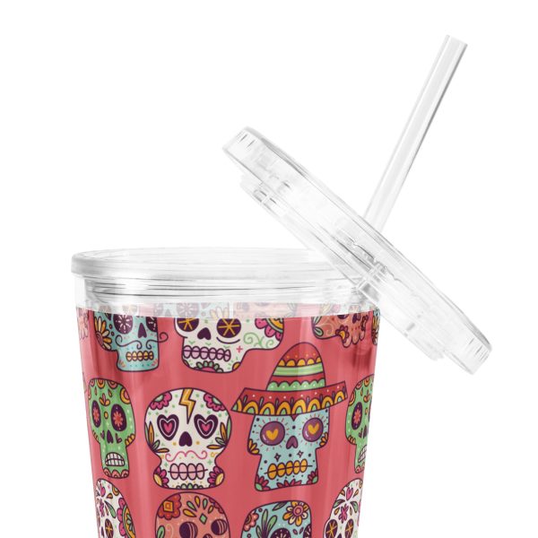 Day of the Dead Parade Reusable Tumbler