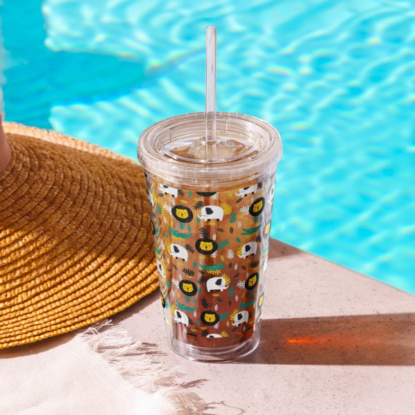 Jungle Reusable Tumbler