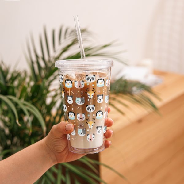 Wildlife Parade Reusable Tumbler