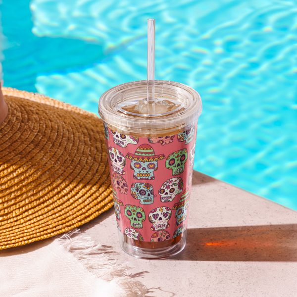 Day of the Dead Parade Reusable Tumbler