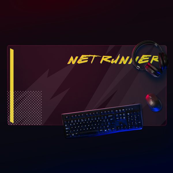 Cyberpunk NETRUNNER Gaming Mouse Pad