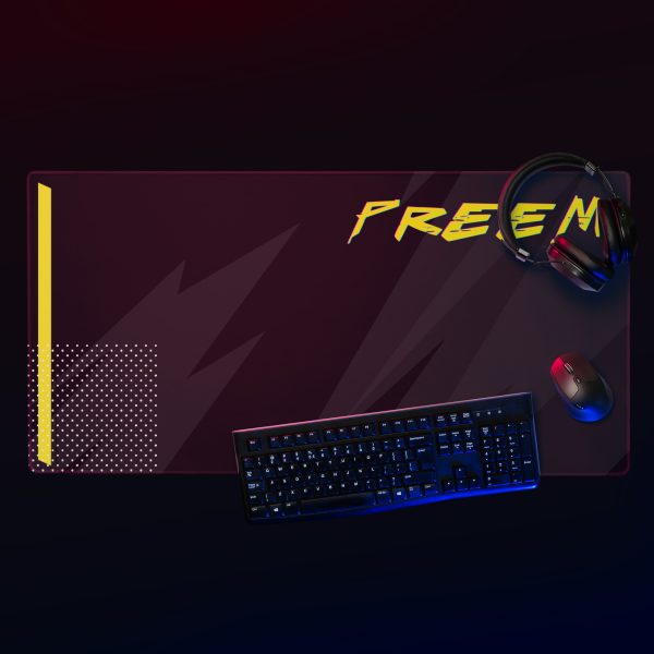 Cyberpunk PREEM Gaming Mouse Pad