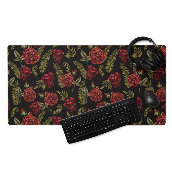 Ruby Roses Reverie Gaming Mouse Pad