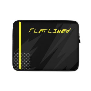 Cyberpunk FLATLINED Laptop Sleeve