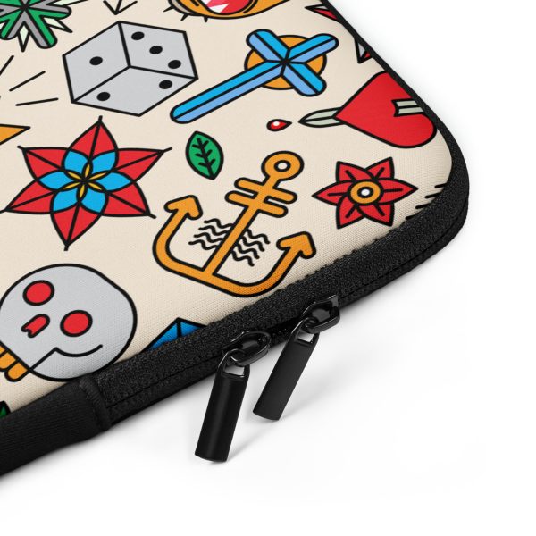 Retro Ink Laptop Sleeve