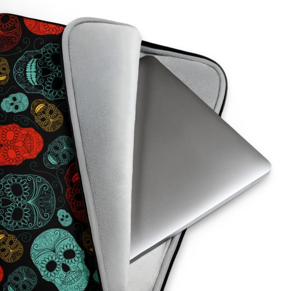 Neon Skulls Laptop Sleeve