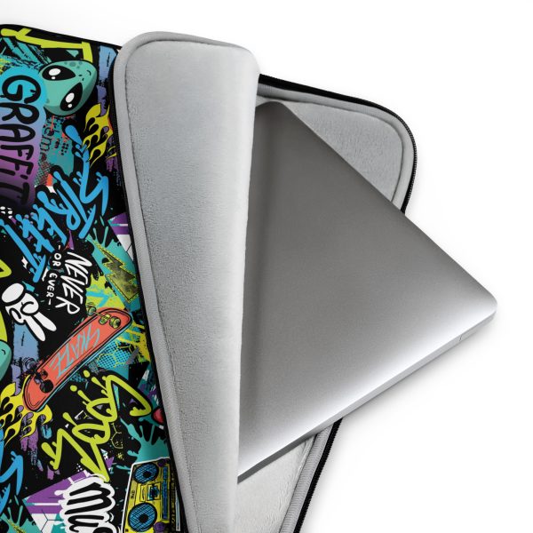 Graffiti Frenzy Laptop Sleeve