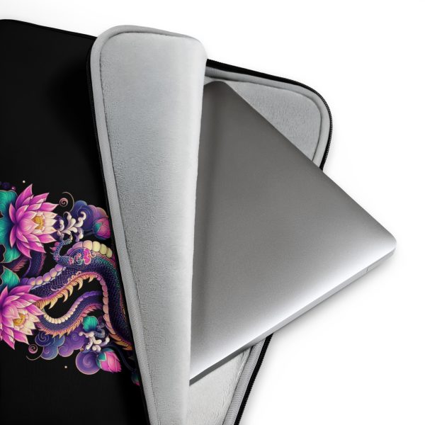 Dragon and Lotus Laptop Sleeve