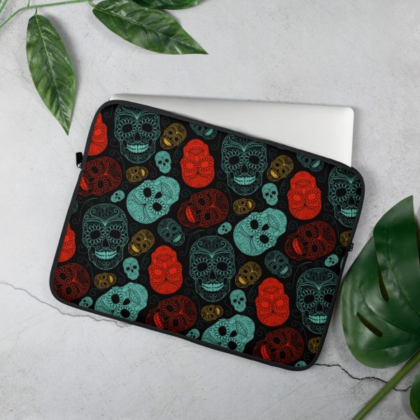 Neon Skulls Laptop Sleeve