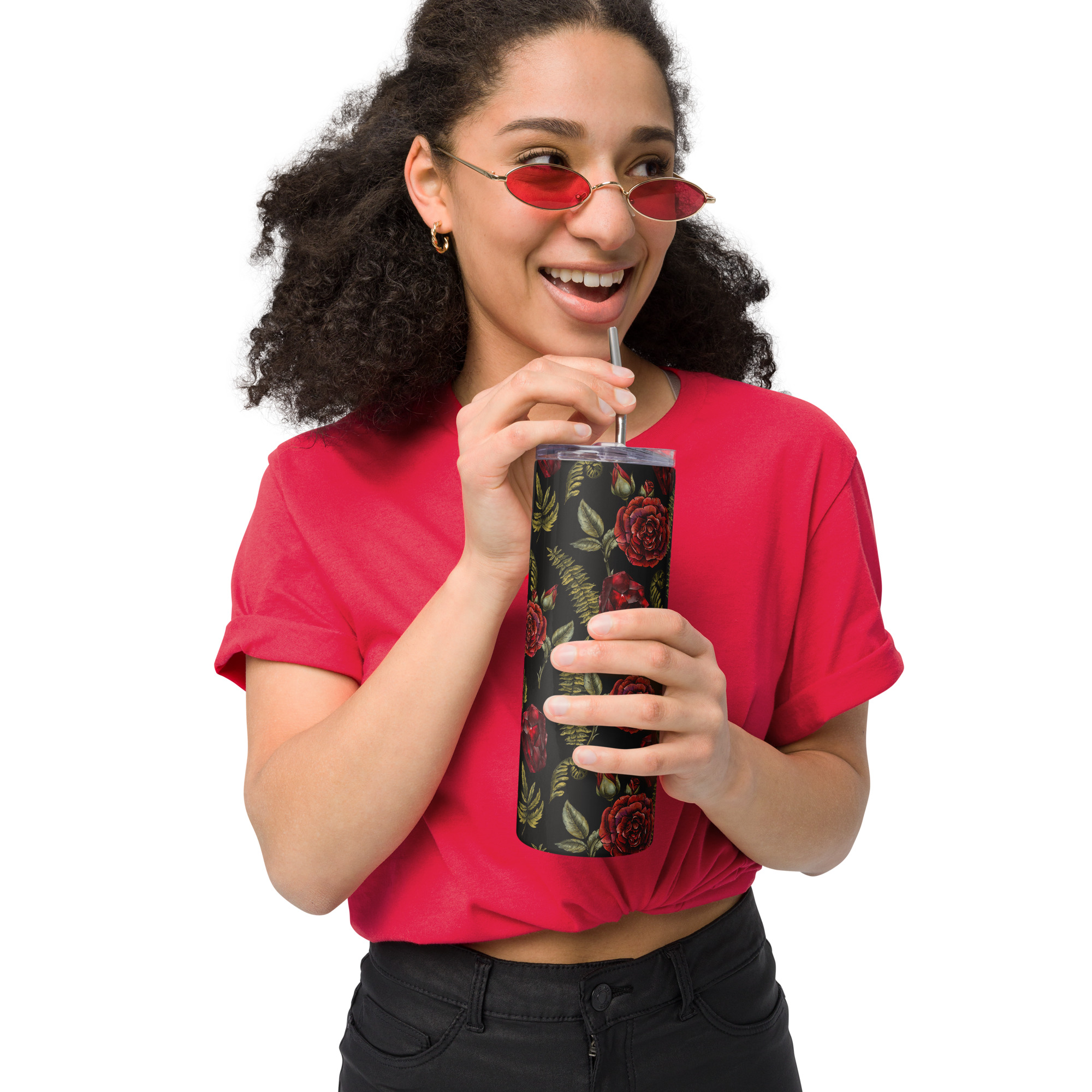 Ruby Roses Reverie Stainless Steel Tumbler