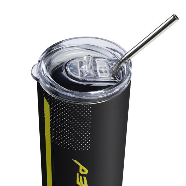 Cyberpunk FLATLINED Stainless Steel Tumbler