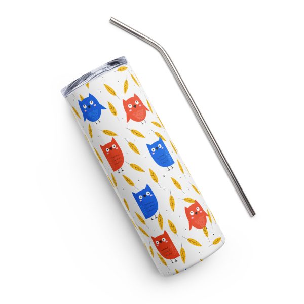 Cute Owls Stainless Steel Tumbler