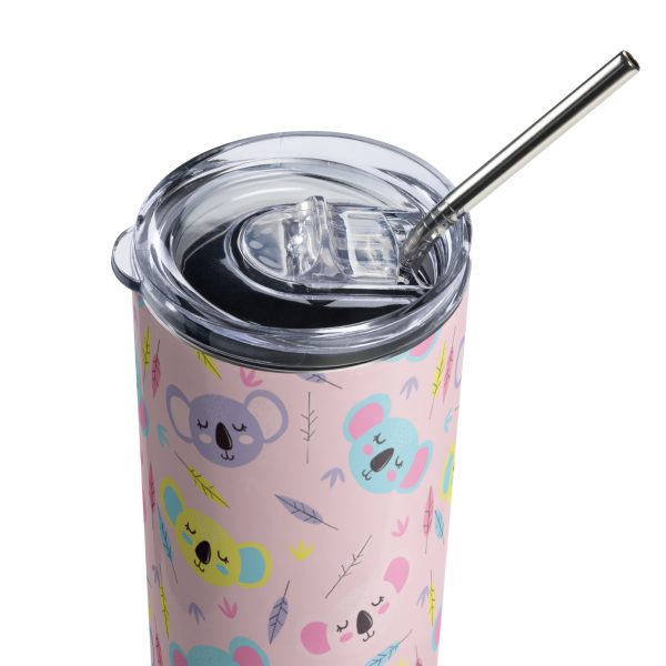 Koala Stainless Steel Reusable Tumbler