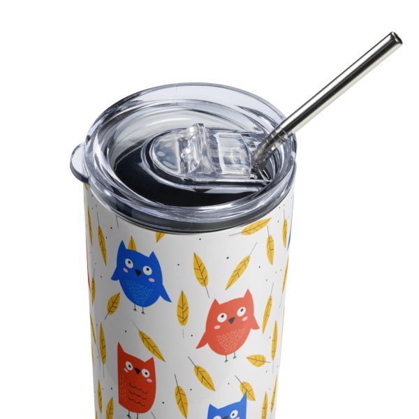 Cute Owls Stainless Steel Tumbler