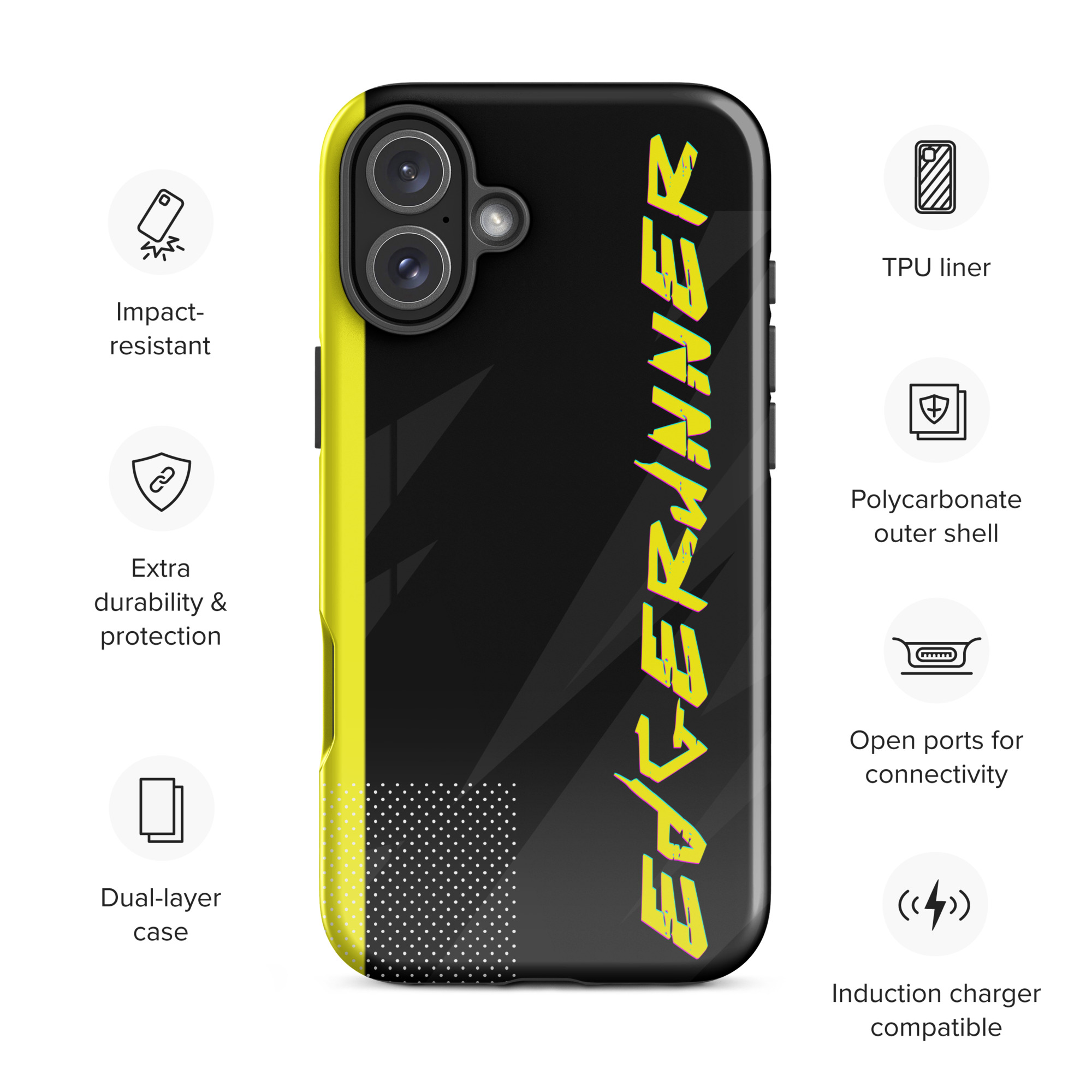 Cyberpunk EDGERUNNER iPhone Case 6 Cyberpunk EDGERUNNER iPhone Case
