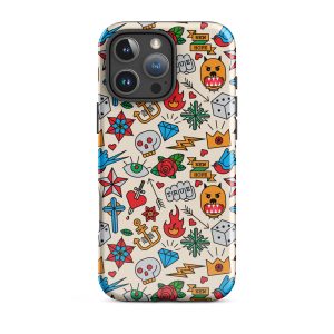 Retro Ink iPhone Case