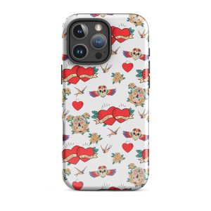 Rock and Love iPhone Case