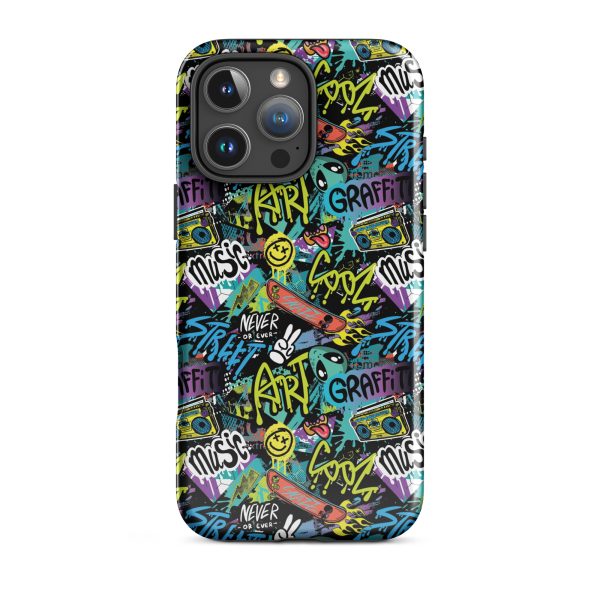 Graffiti Frenzy iPhone Case