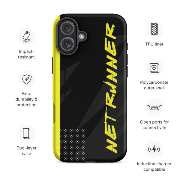 Cyberpunk NETRUNNER iPhone Case