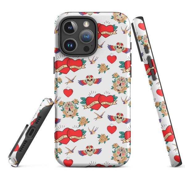 Rock and Love iPhone Case