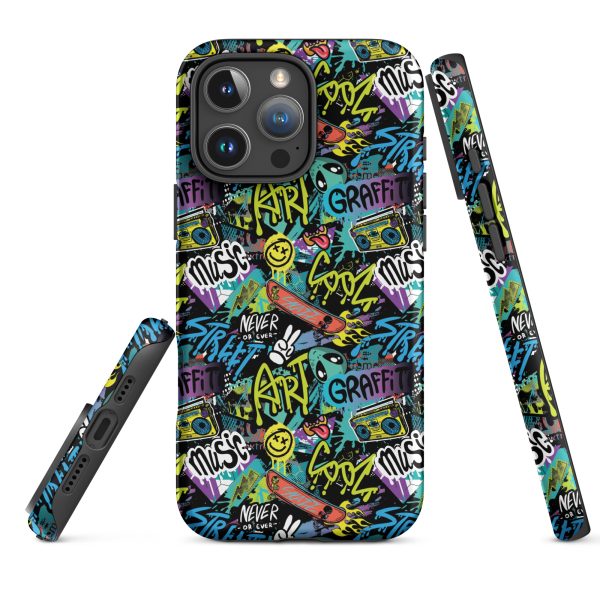 Graffiti Frenzy iPhone Case