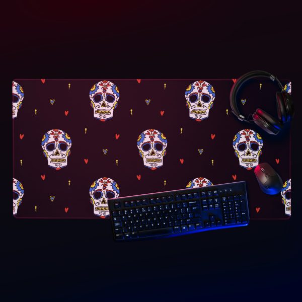 Midnight Skull Party Gaming Mouse Pad