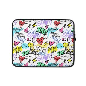 Street Bombing Laptop Sleeve