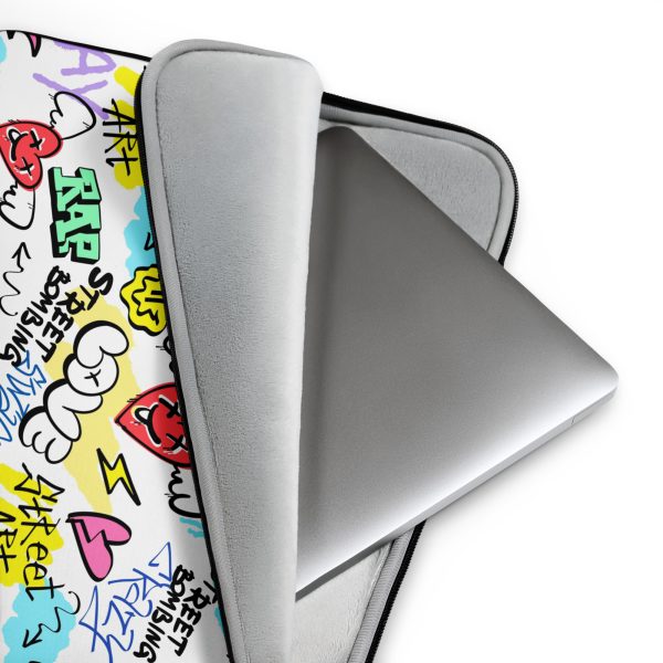 Street Bombing Laptop Sleeve