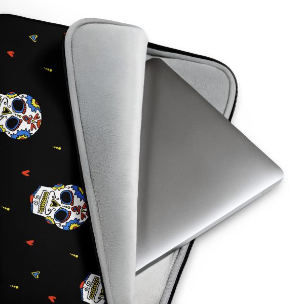 Midnight Skull Party Laptop Sleeve