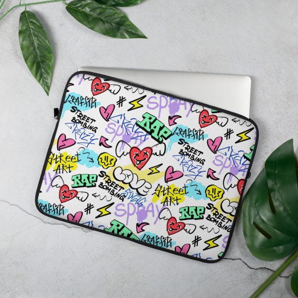 Street Bombing Laptop Sleeve - Image 2