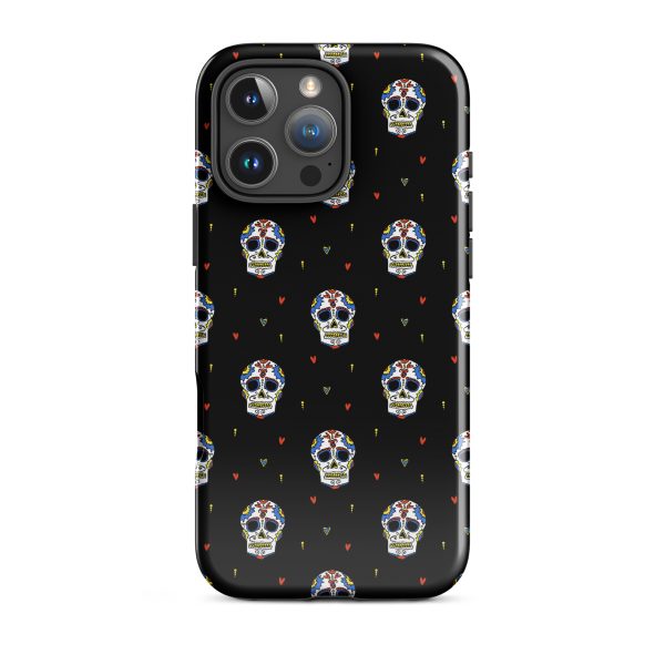 Midnight Skull Party iPhone Case