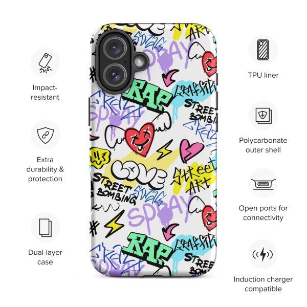 Street Bombing iPhone Case