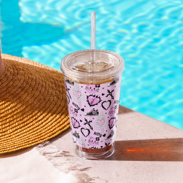 Bad Kitty Reusable Tumbler