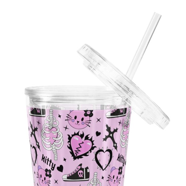 Bad Kitty Reusable Tumbler