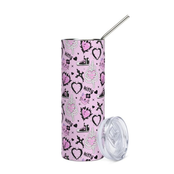 Bad Kitty Stainless Steel Tumbler