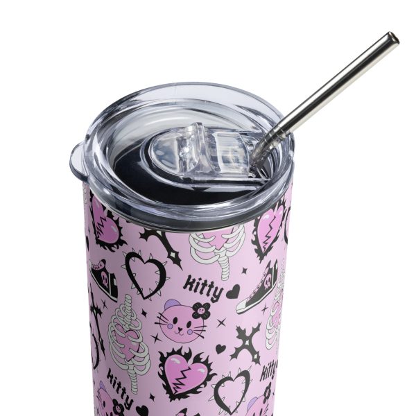 Bad Kitty Stainless Steel Tumbler